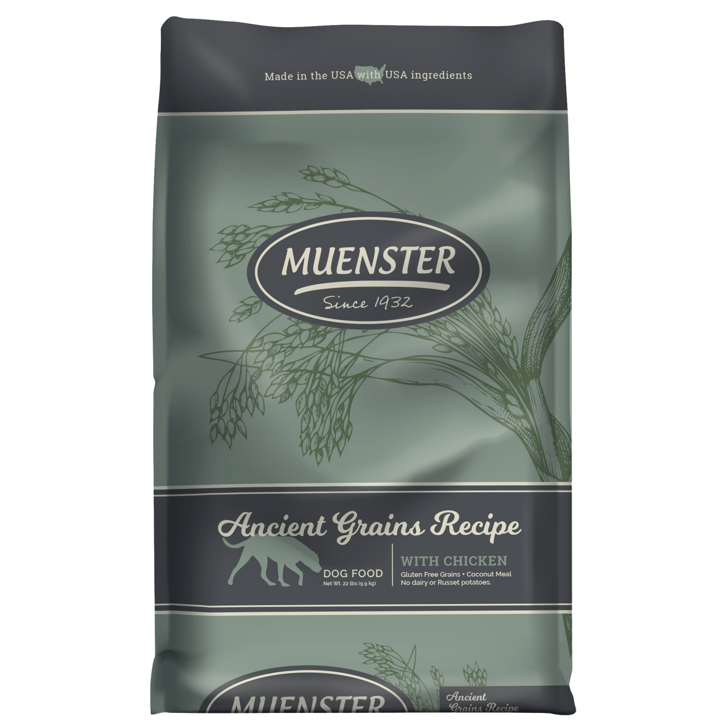 Muenster Ancient Grains with Chicken Recipe 22 lb bag