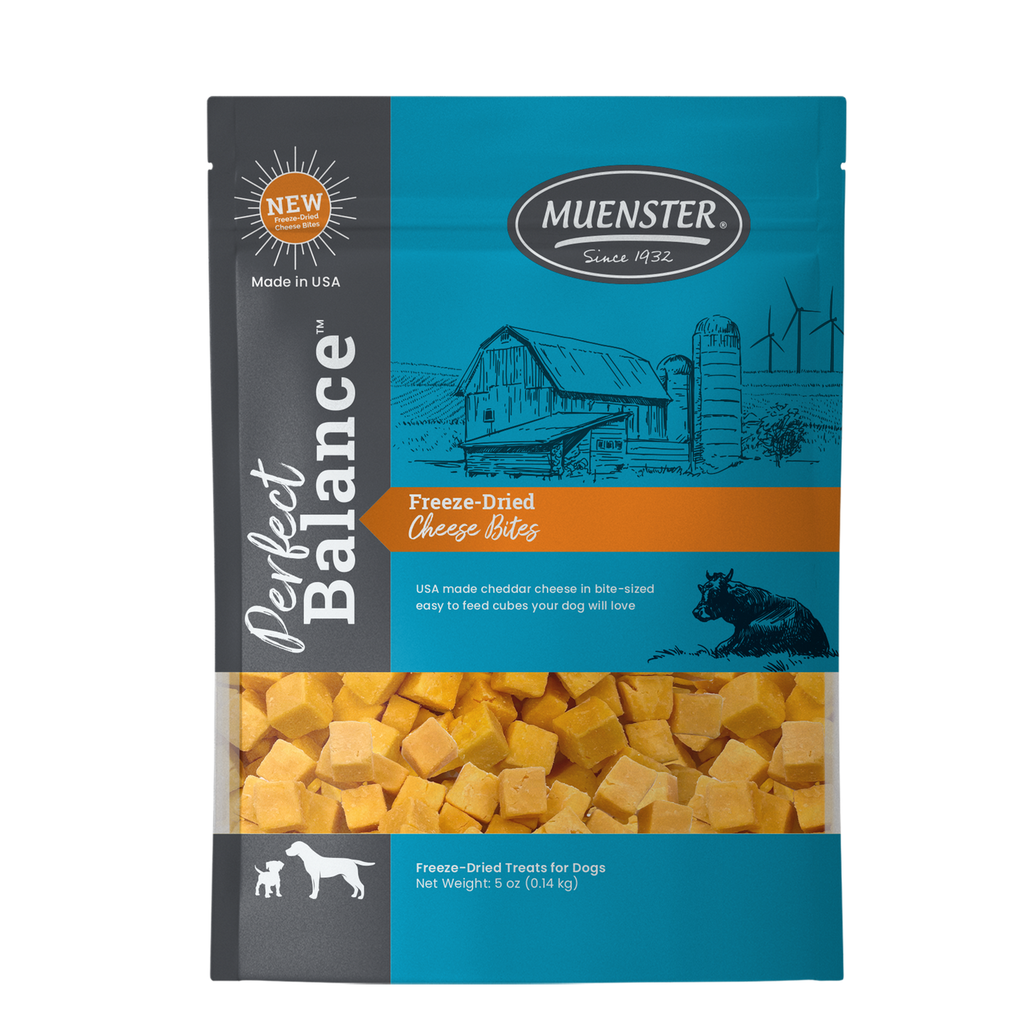 Perfect Balance Freeze-Dried Cheese Treats for Dogs