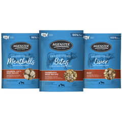 Beef Lover Freeze-Dried Dog Treats Bundle