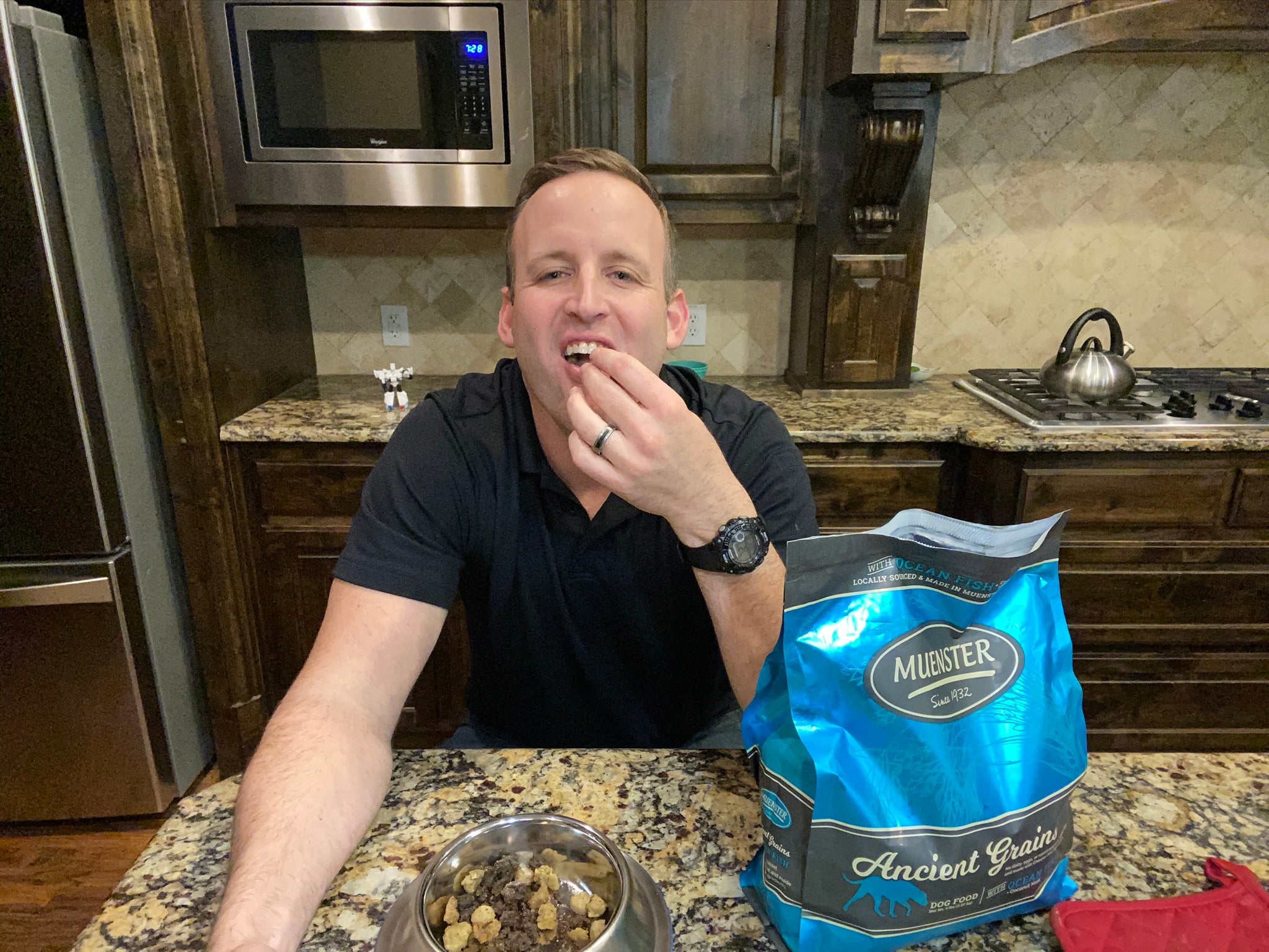 30 days of dog food....Why?