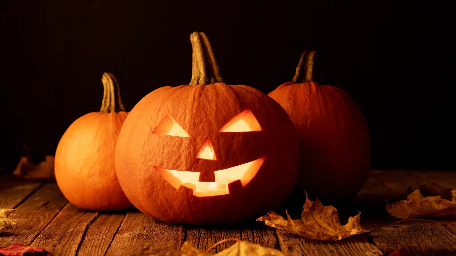 Halloween jack o'lanterns