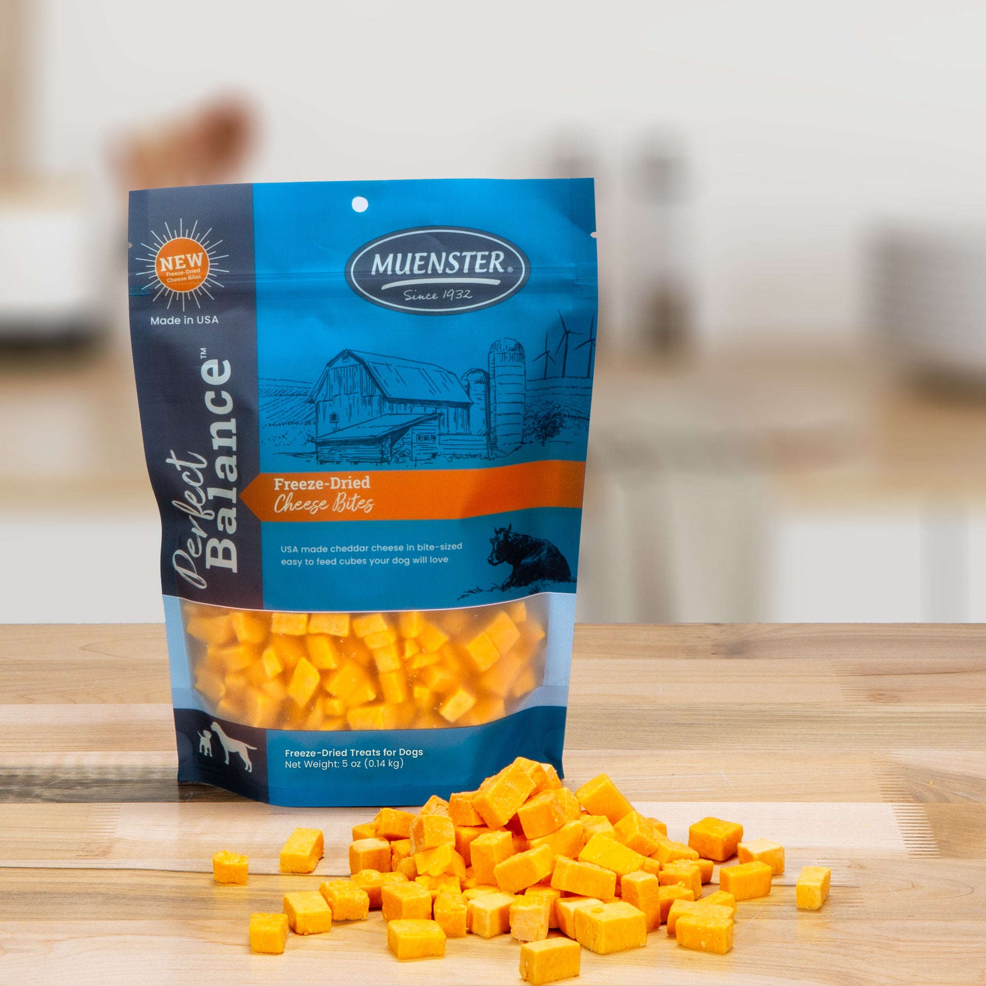 Freeze-Dried Cheese Dog Treats 