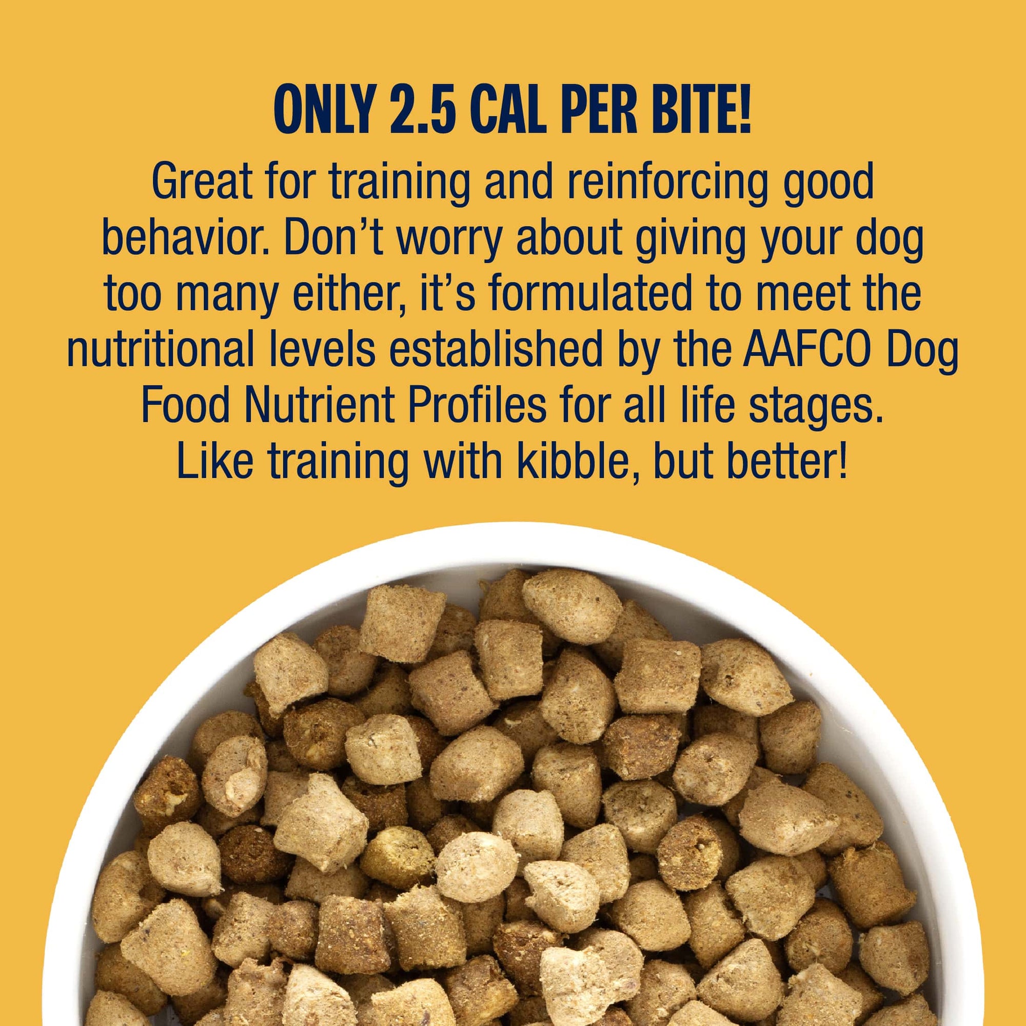 Freeze-Dried Chicken Bites Complete & Balanced Food and Treats for Dogs