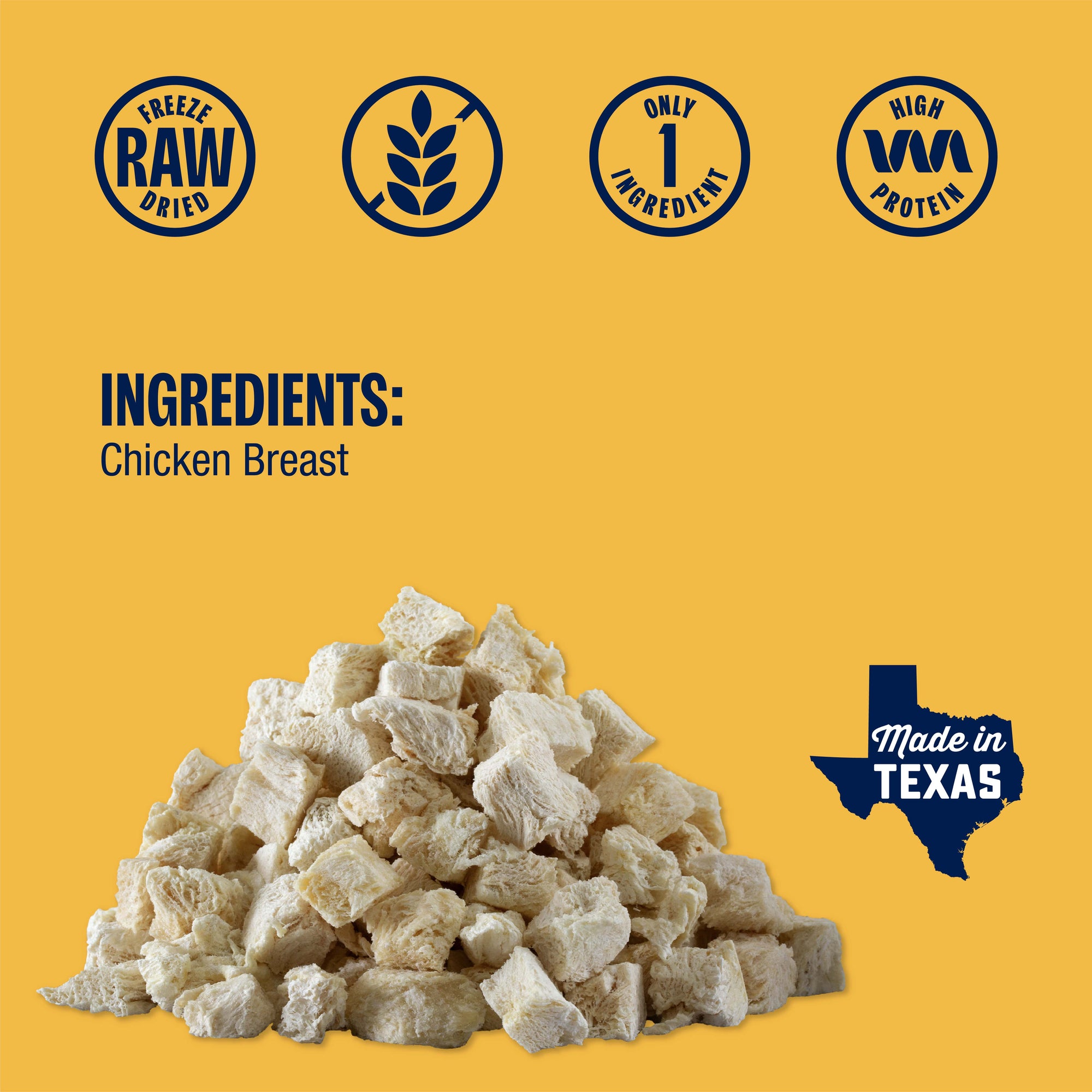 Muenster Freeze Dried dog treats one ingredient salmon