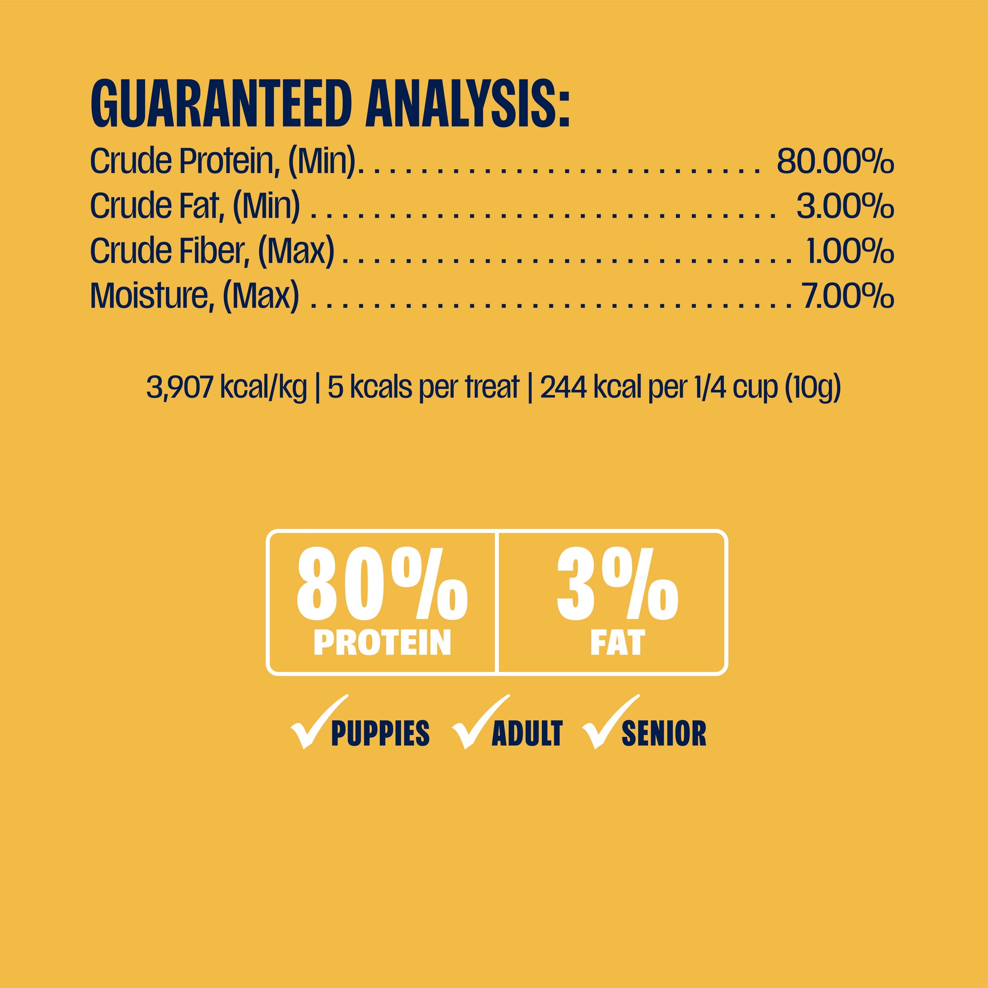 Muenster Freeze Dried dog treats one ingredient salmon