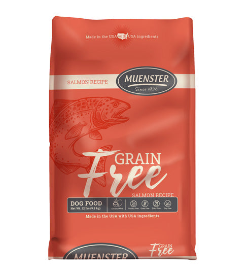Muenster Grain Free Salmon Recipe Dog Food