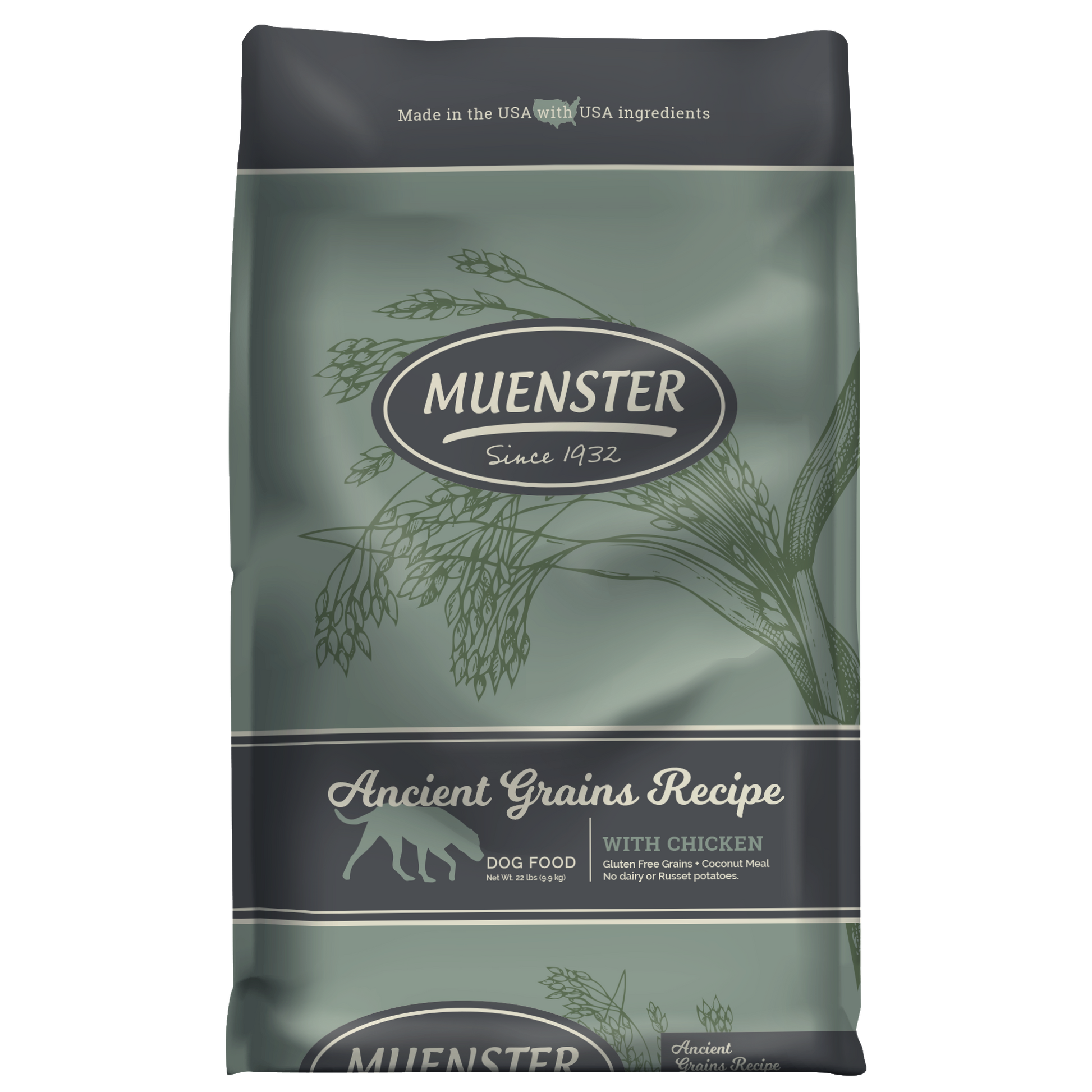 Muenster Ancient Grains with Chicken Recipe 22 lb bag