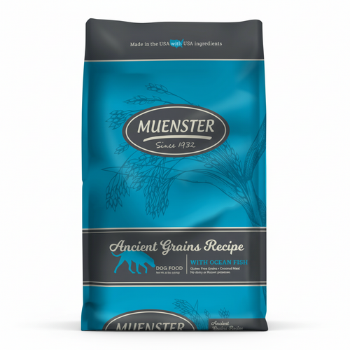 Muenster Ancient Grains Ocean Fish Recipe 22 lb bag