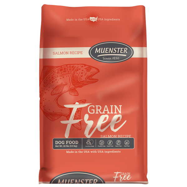 Grain Free Salmon Recipe dry dog food, 22 lb bag