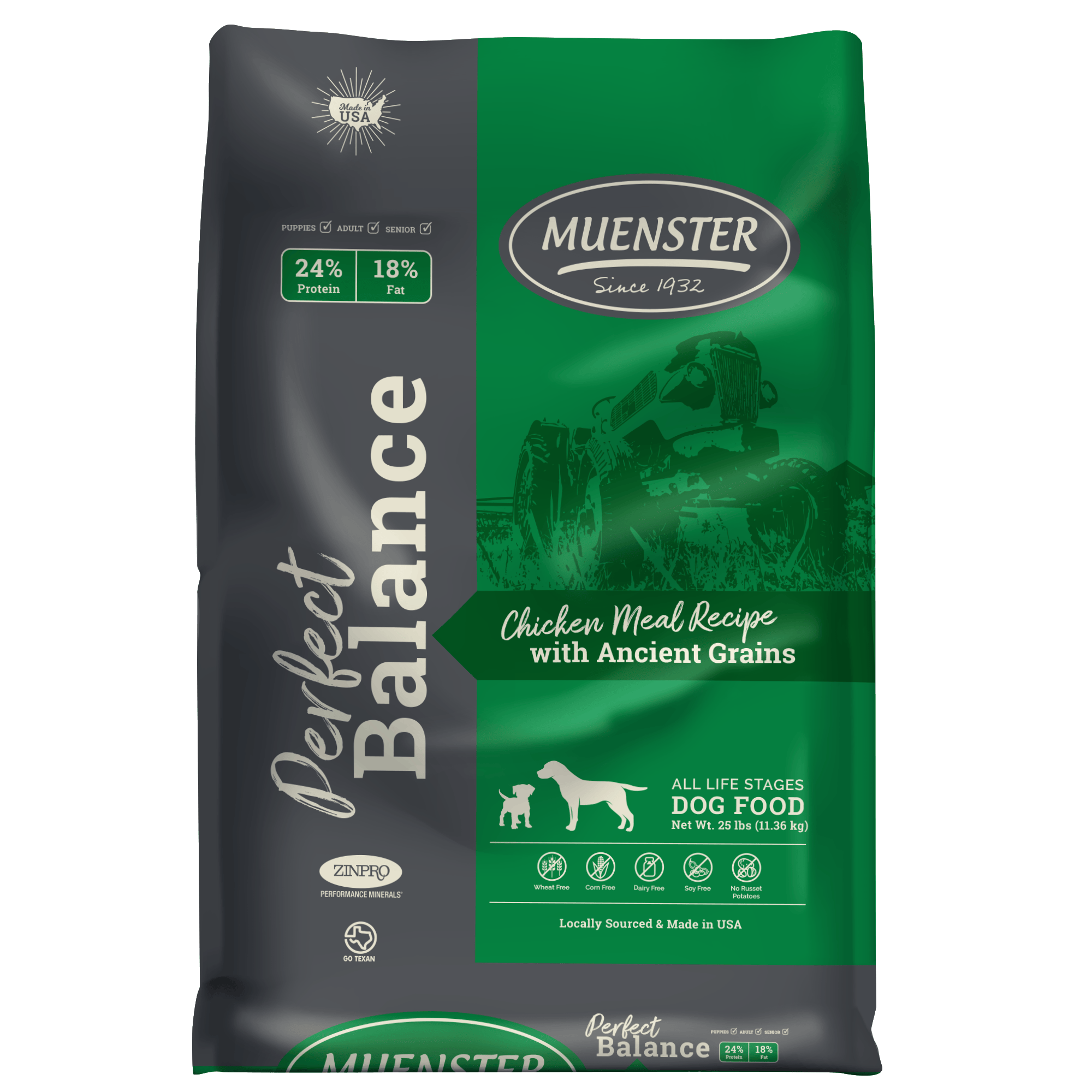 Muenster Perfect Balance Chicken Meal 22 lb