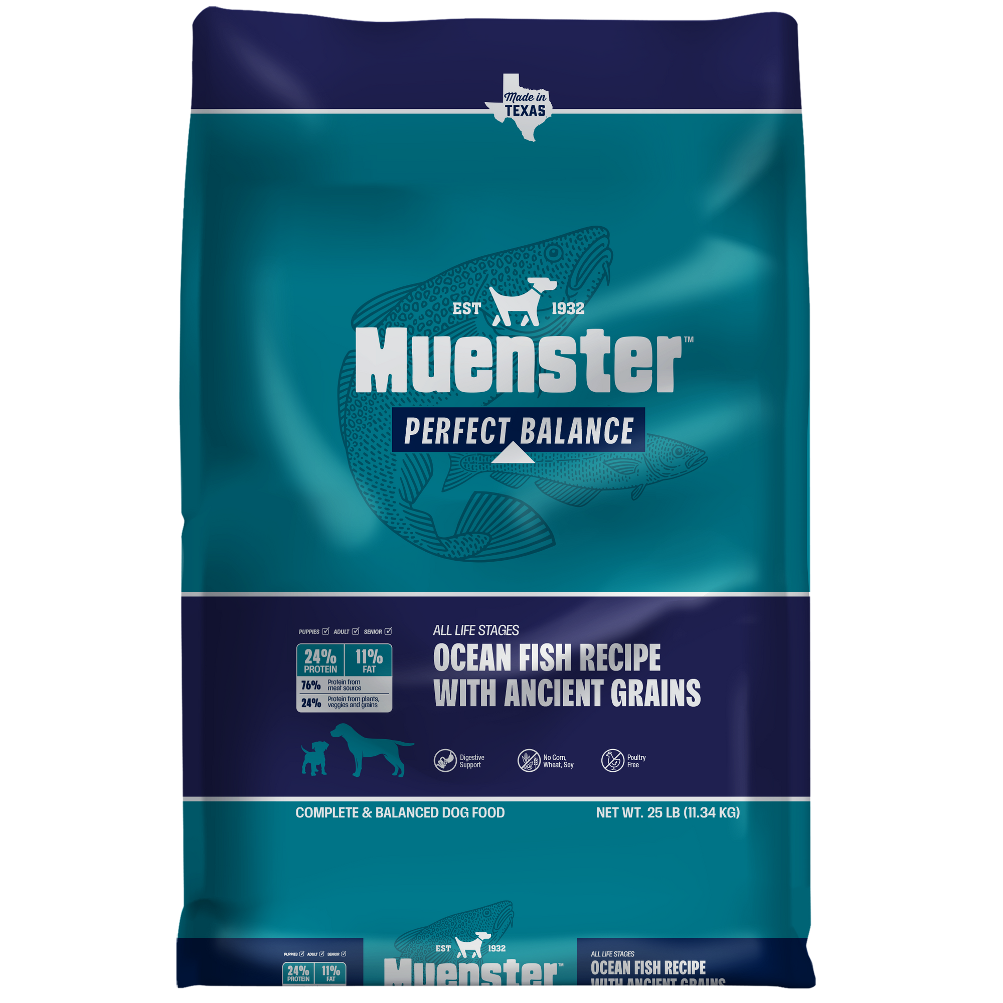 Chicken Free Muenster Perfect Balance Ocean Fish Recipe with Ancient Grains