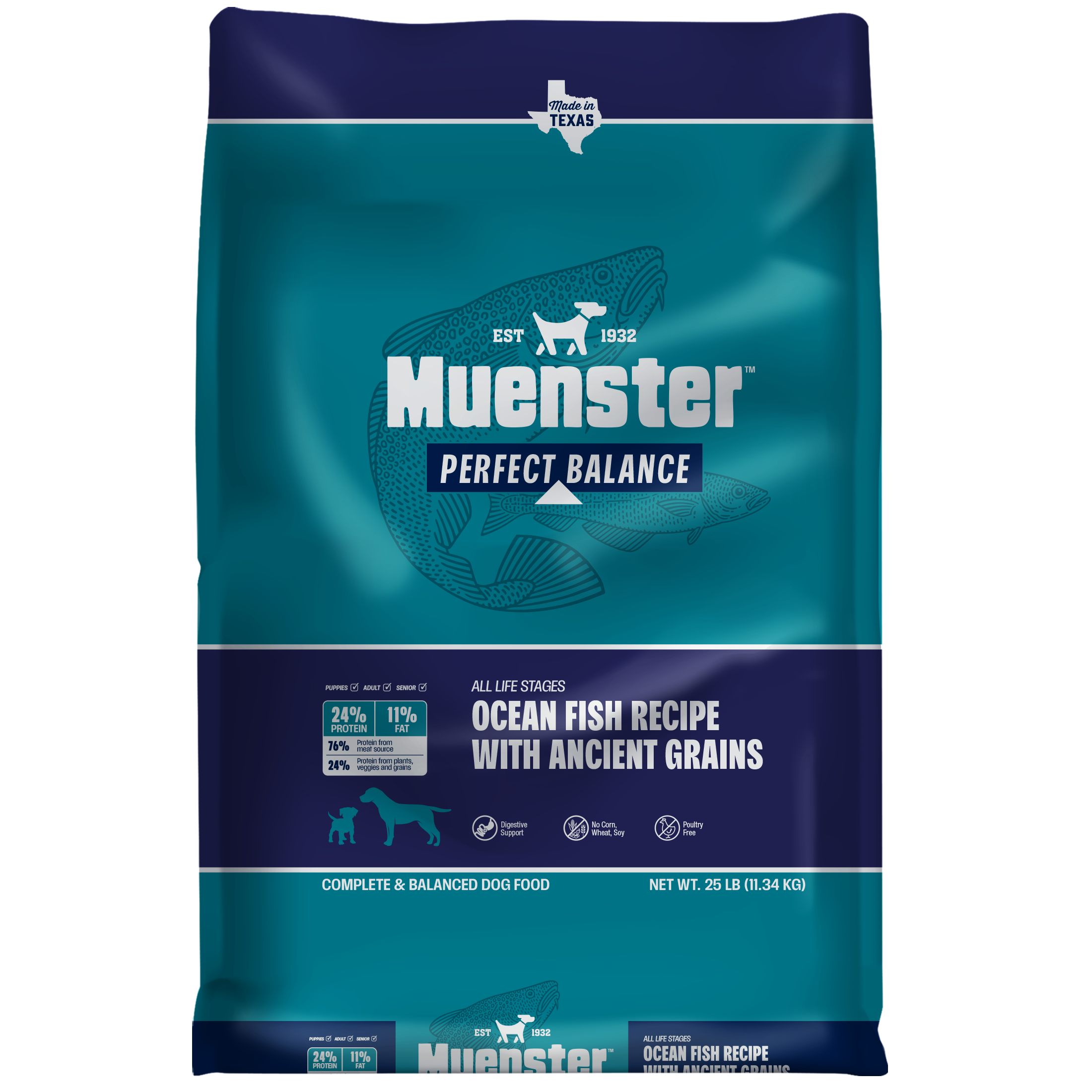 Chicken Free Muenster Perfect Balance Ocean Fish Recipe with Ancient Grains