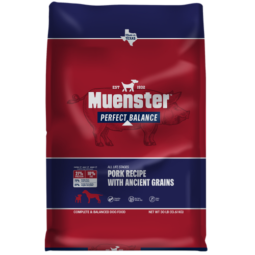Muenster Perfect Balance Pork Recipe 30 lb bag
