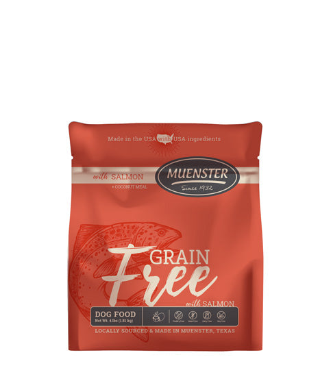 Muenster Grain Free Salmon Recipe Dog Food