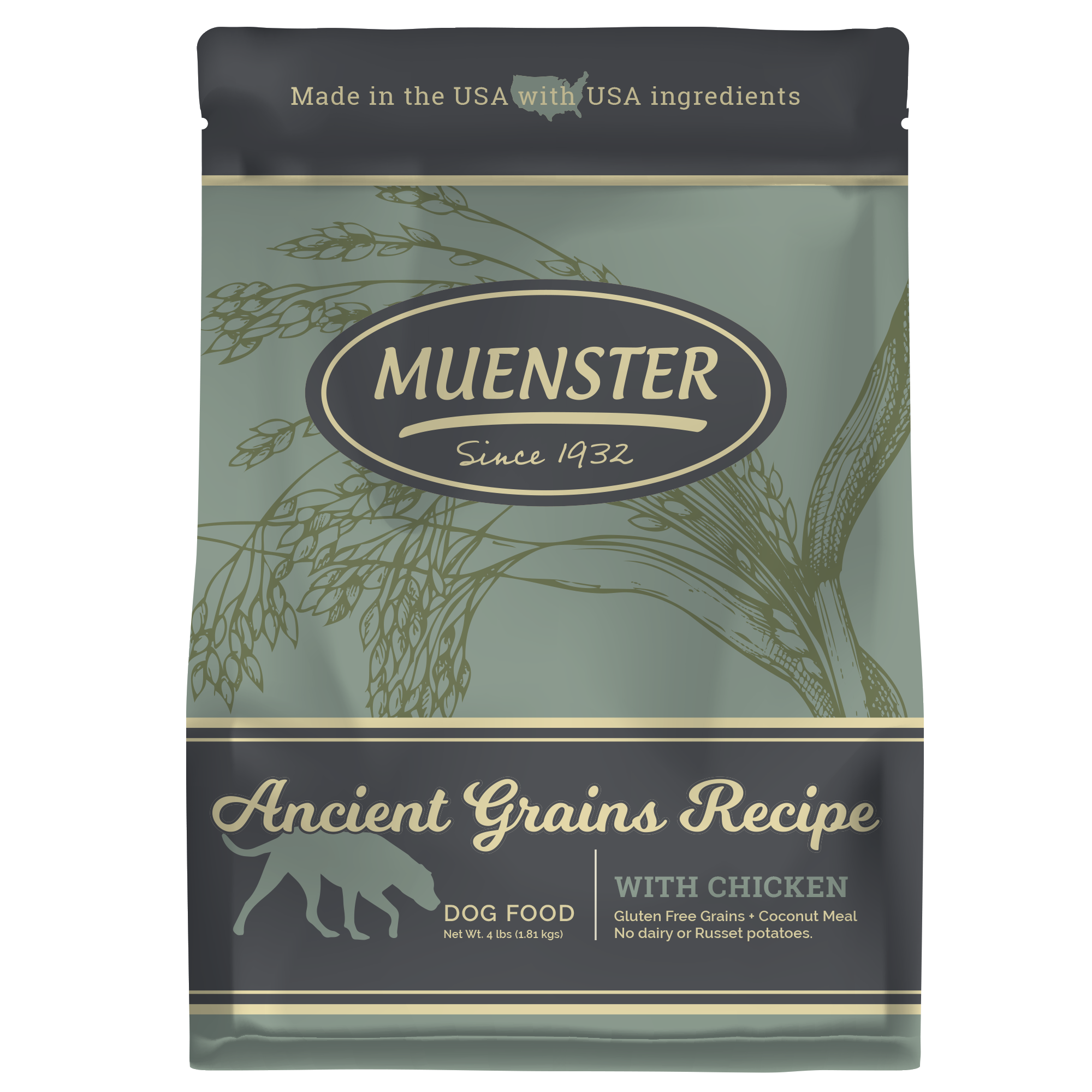Ancient Grains Recipe with Chicken Dog Food