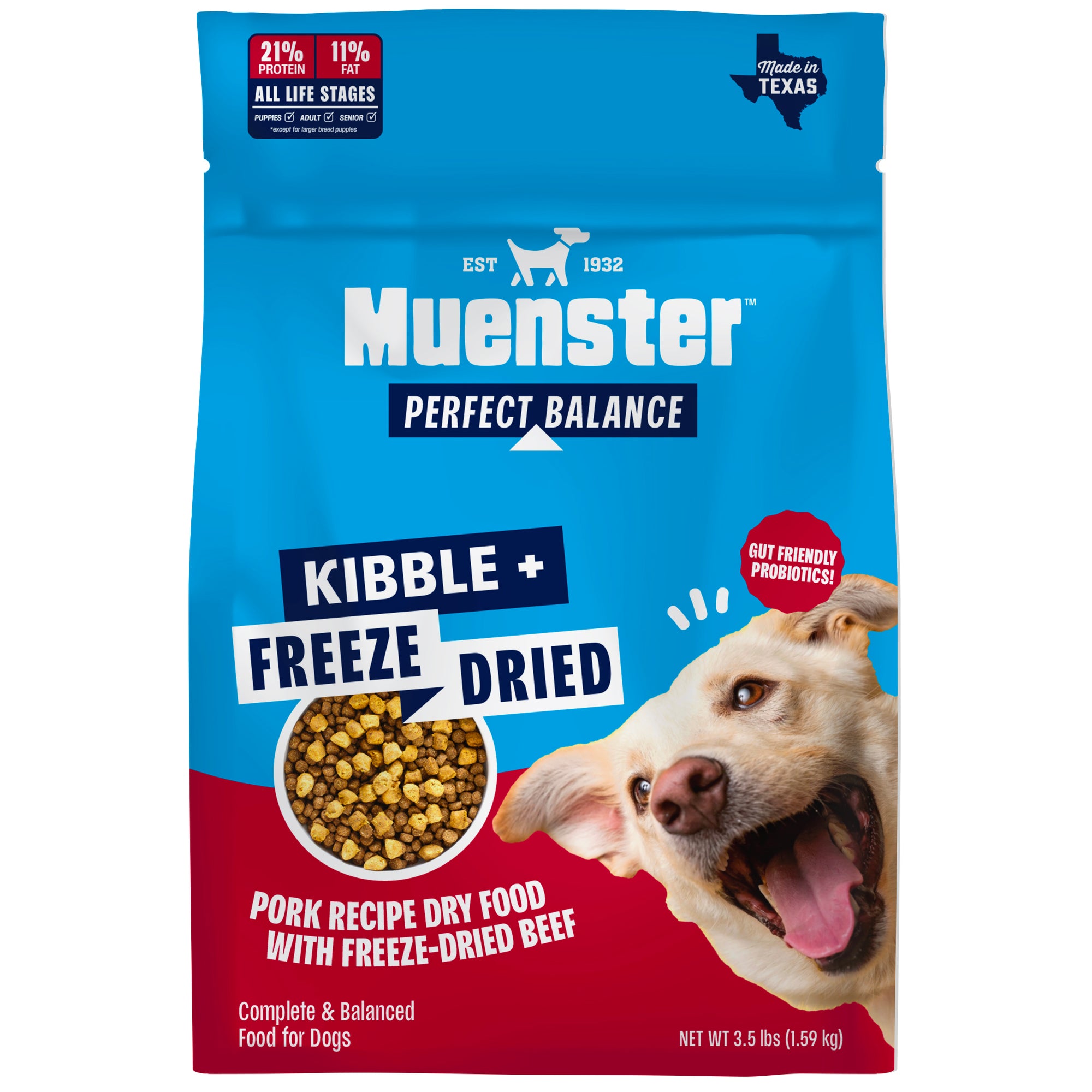 Perfect Balance Pork Meal Medley with Freeze-Dried Beef Dog Food