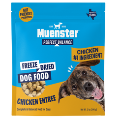 Perfect Balance Freeze-Dried Chicken Bites Dog Food, Treat and Topper, 12 oz bag