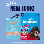 Muenster Freeze-Dried Singler Ingredient Treats Beef Liver 