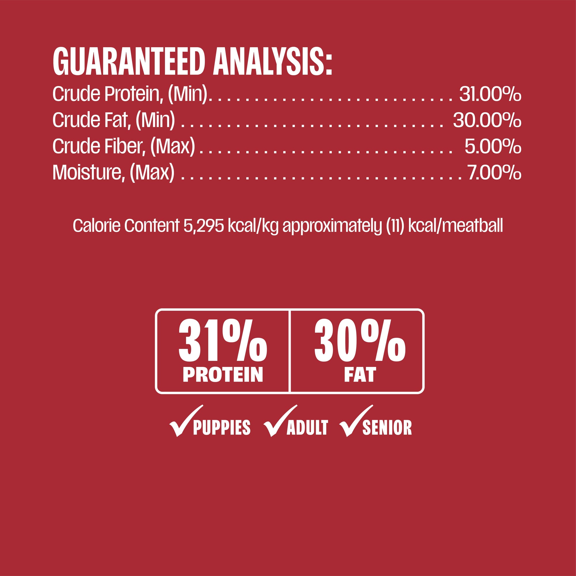 Beef Meatballs Freeze-Dried Dog Treats