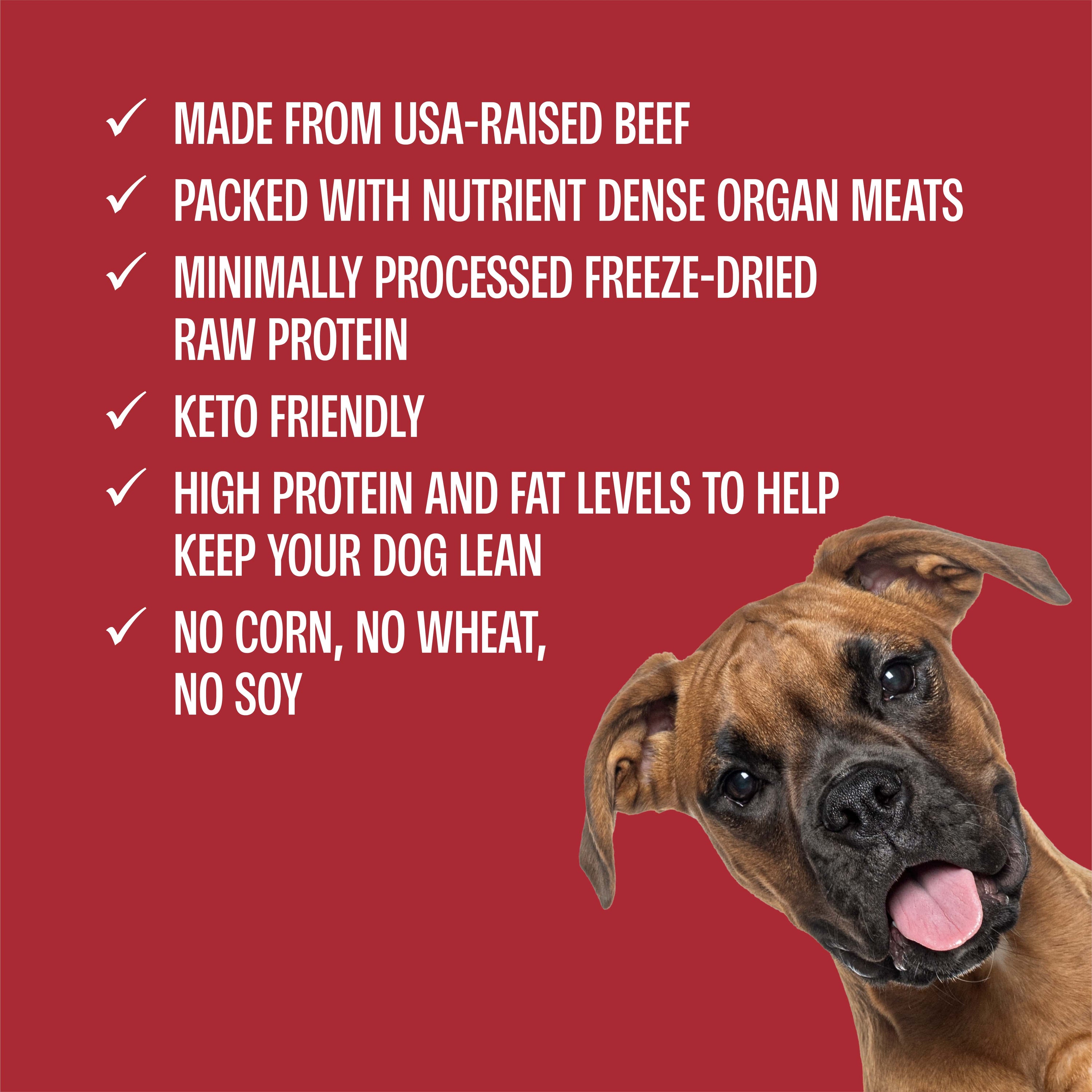 Beef Meatballs Freeze-Dried Dog Treats