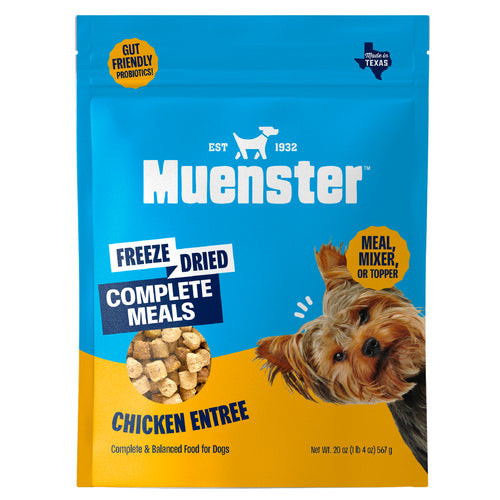 Chicken Bites Freeze-Dried Complete & Balanced Food and Treats for Dogs