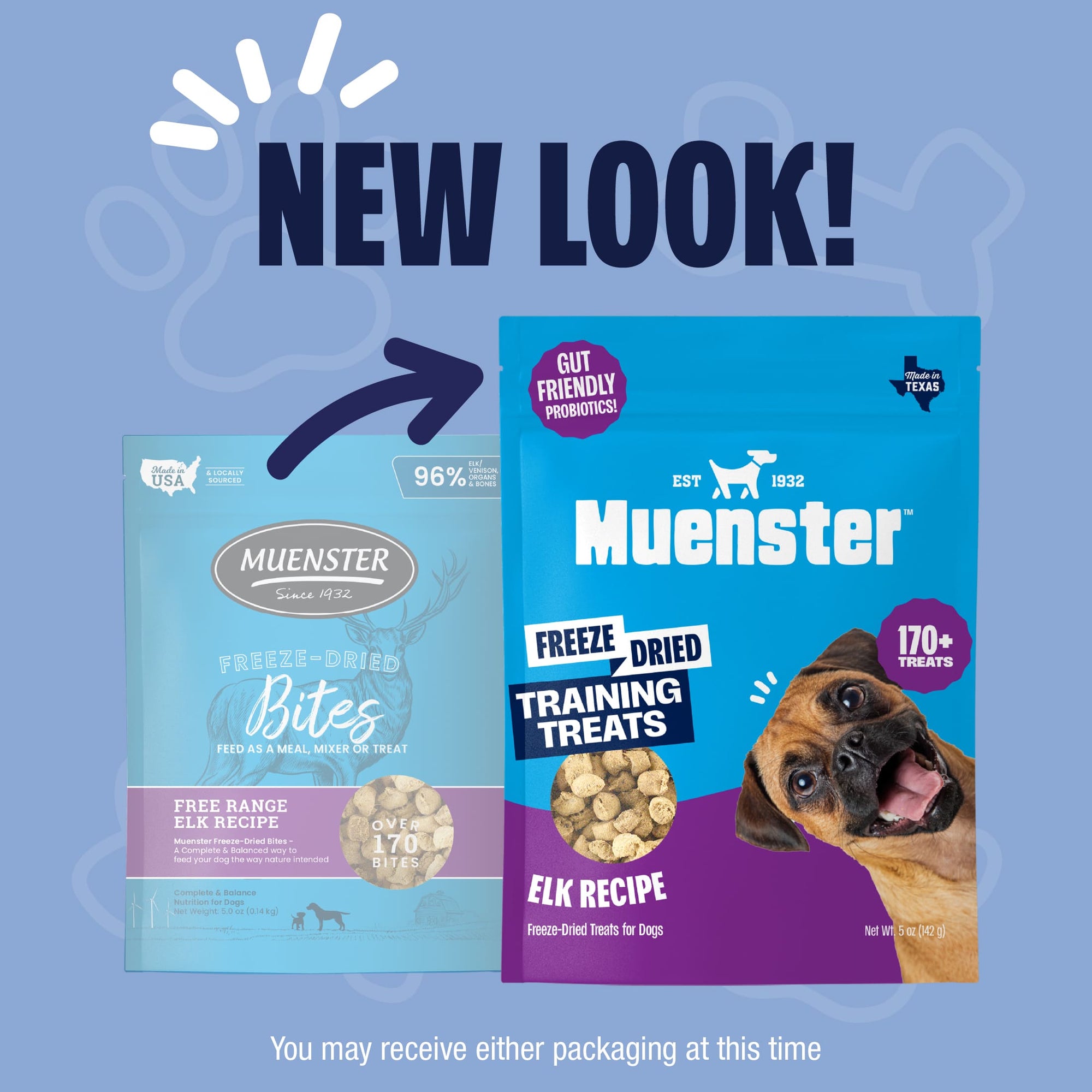 New packaging look for Elk Bites