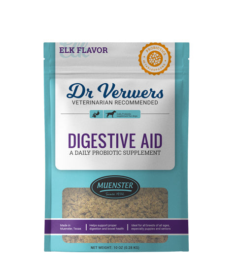 Dr Verwers Digestive Aid daily probiotic supplement for dogs
