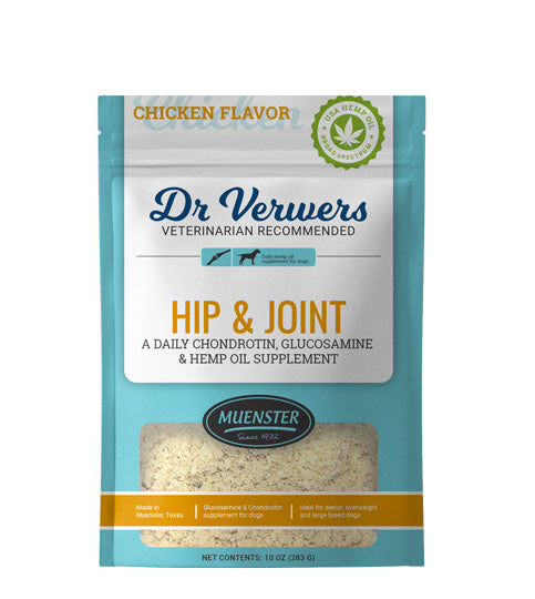 Dr Verwers Hip & Joint A Daily Chondroitin, Glucosamine & Hemp Oil Supplement
