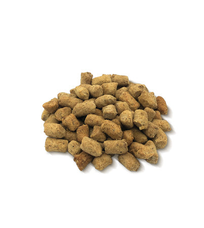 Muenster Freeze Dried Beef Bites complete and balanced food and treat for dogs 