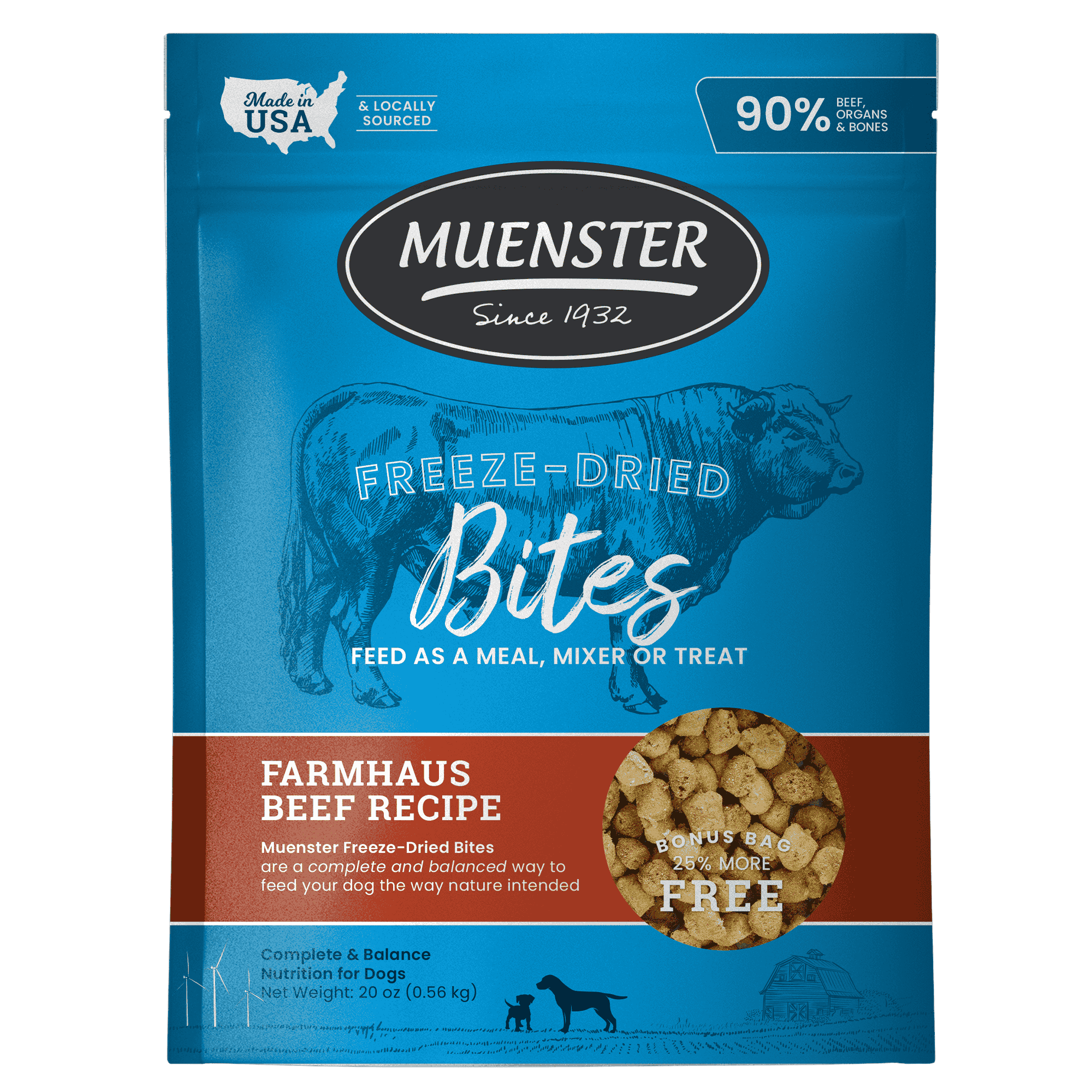 Muenster Pet Freeze-Dried Bites
