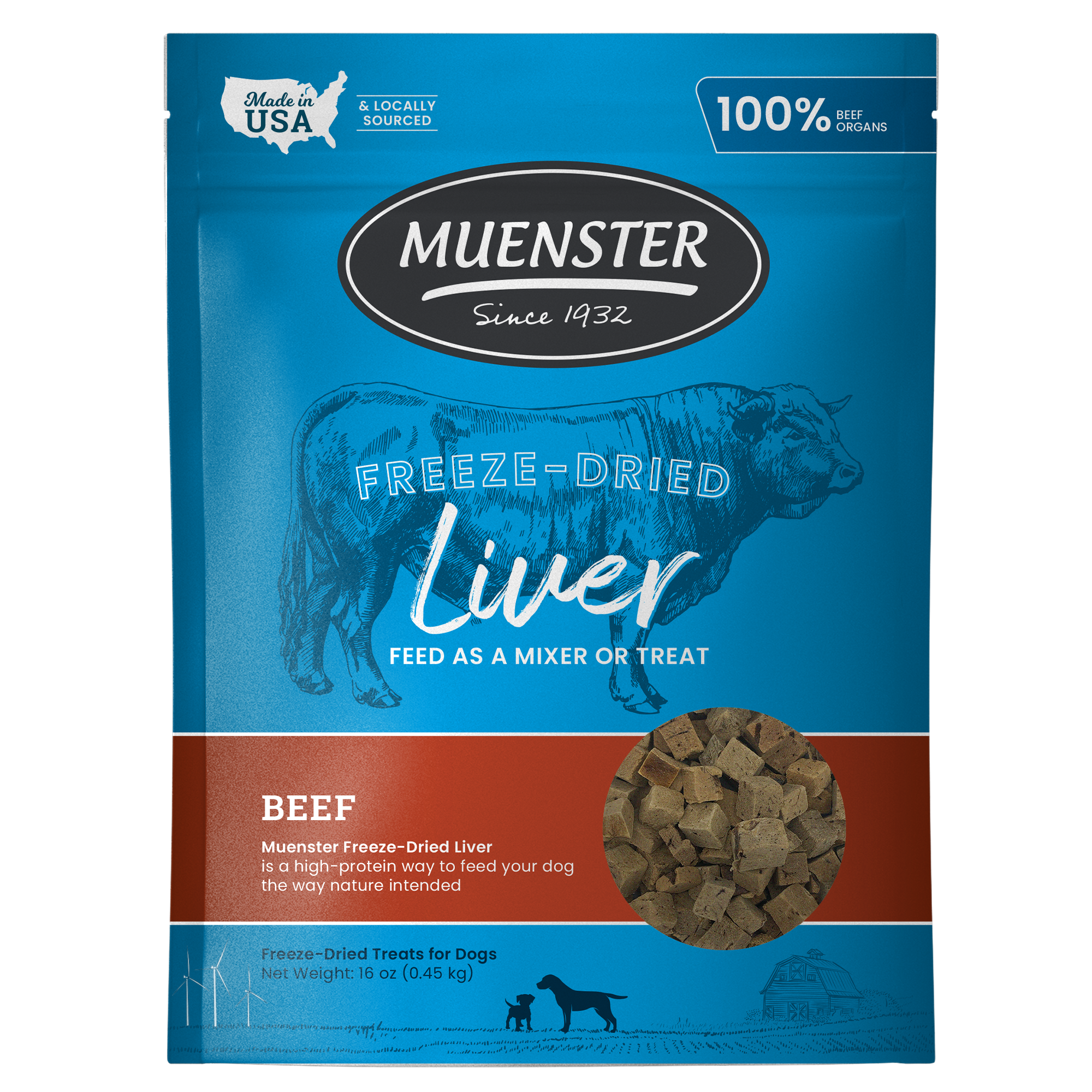 Freeze-Dried All-Beef Liver Treats