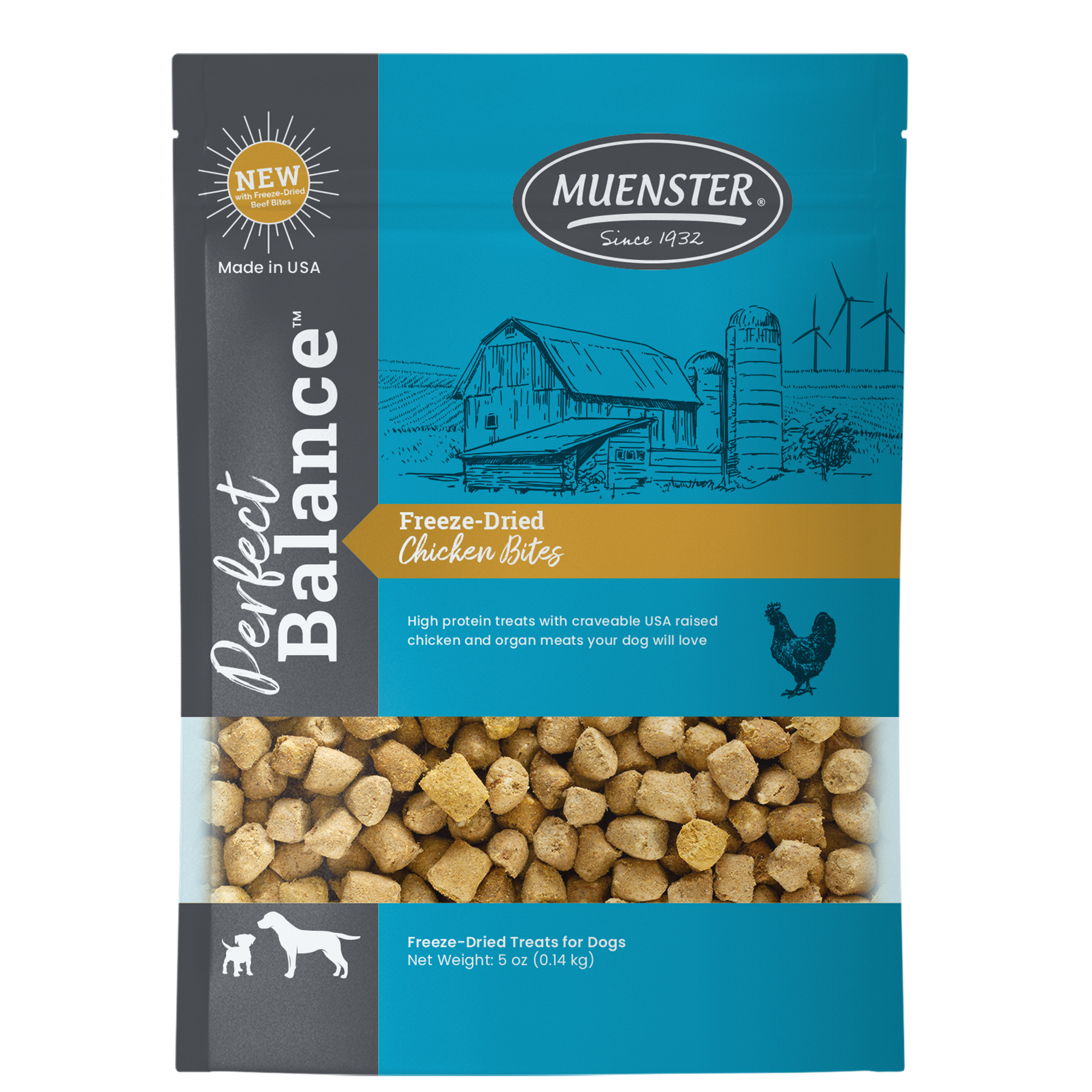 Perfect Balance Freeze-Dried Chicken Bites Dog Treat