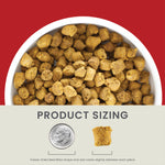 Beef Bites size