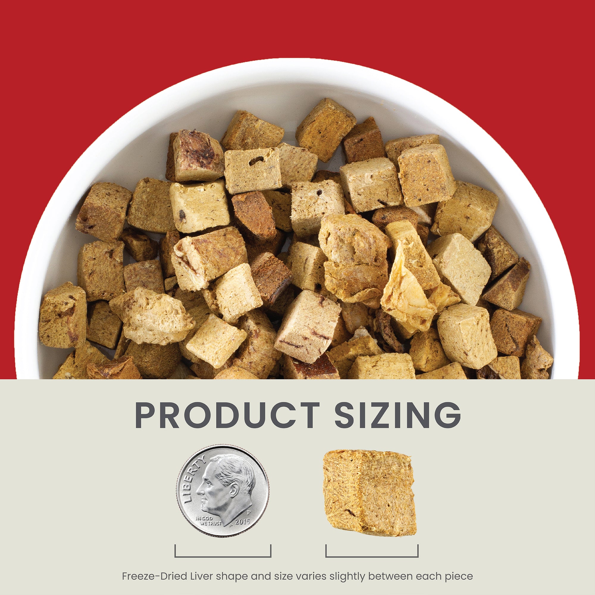 Freeze-Dried All-Beef Liver Treats