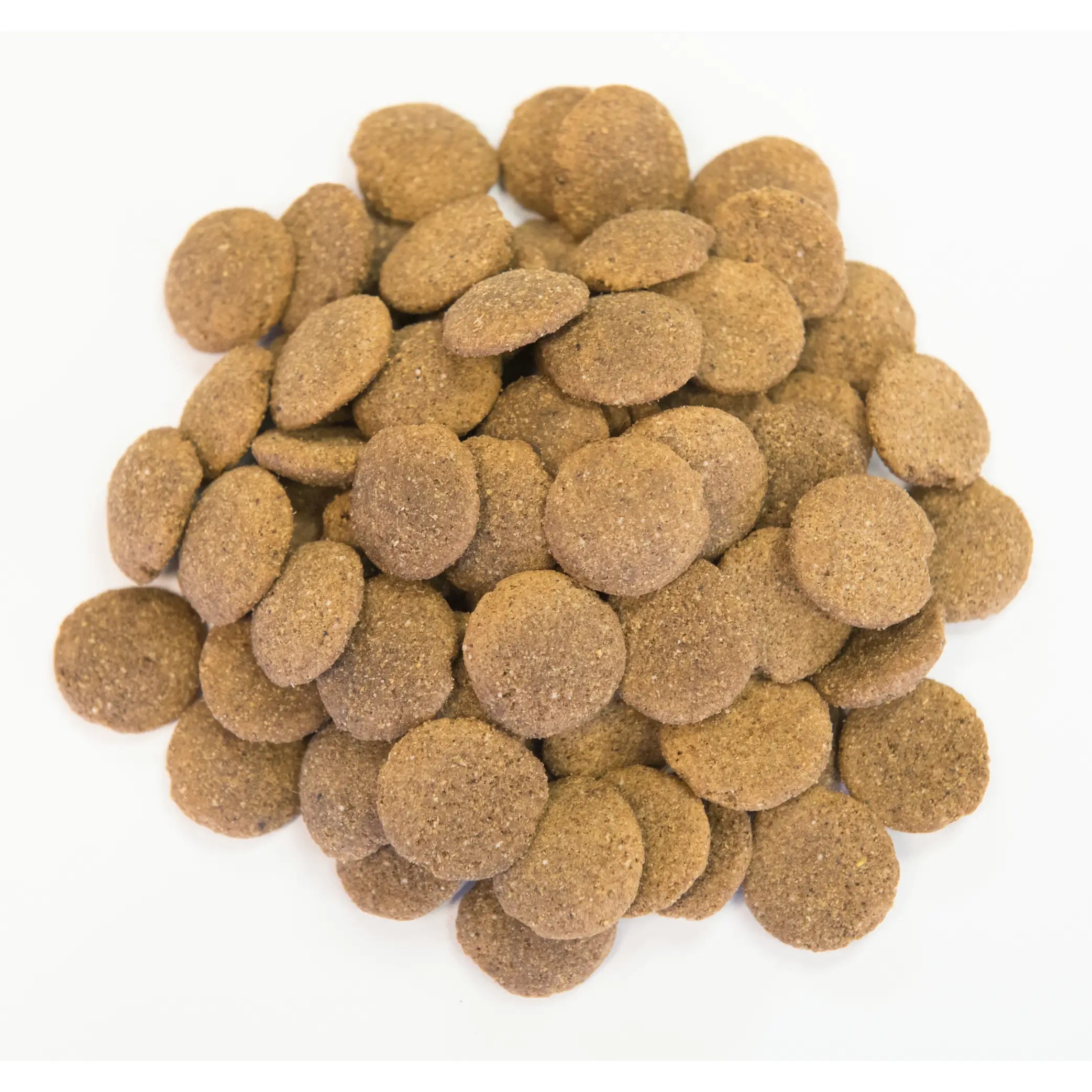 Large breed kibble size shown