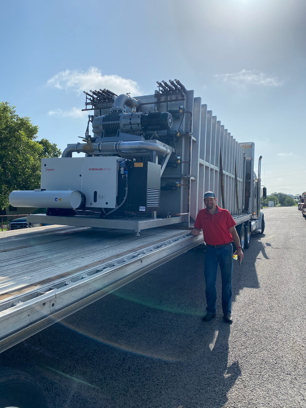 Muenster Pet's first freeze-dryer being delivered