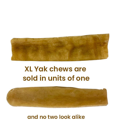 extra large yak chews for dogs