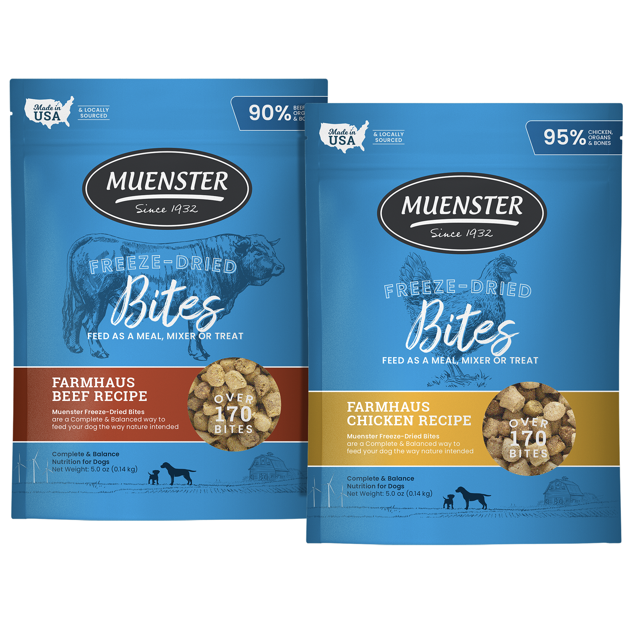 Freeze-Dried Training Treats Sampler - Beef + Chicken
