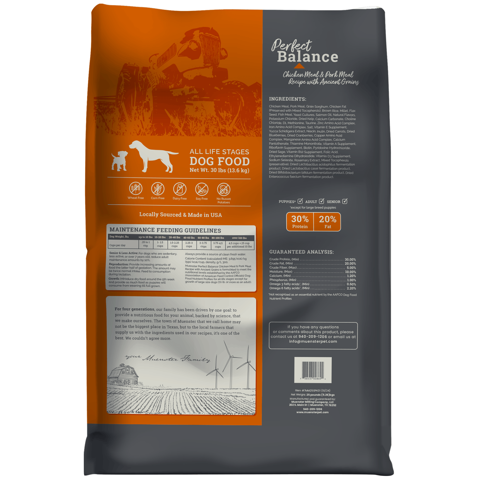 Muenster Perfect Balance Chicken and Pork 