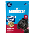 Muenster Freeze-Dried Beef Training Treats for Dogs, 5 oz bag, front