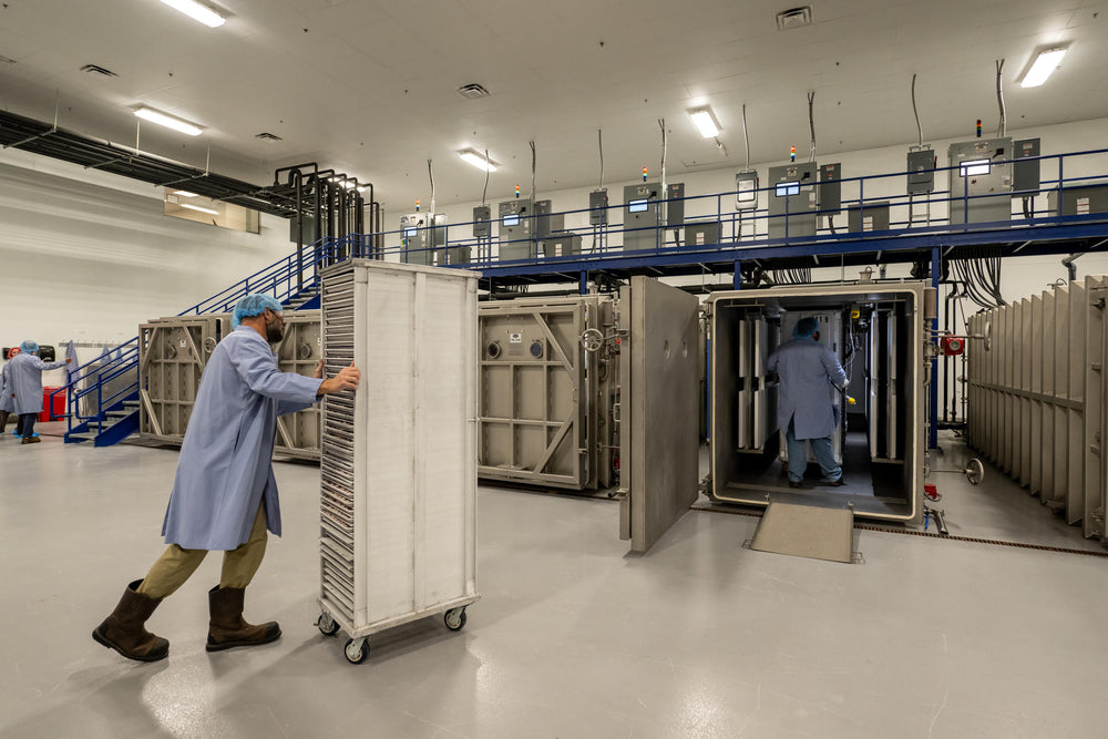 Muenster Pet's freeze-dried facility in Denton, Texas
